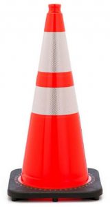 Approved Reflective Orange Traffic Cones