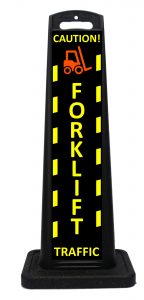 Portable Forklift Area Sign