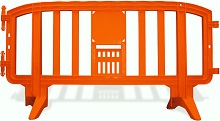 Orange Plastic Event Barricades